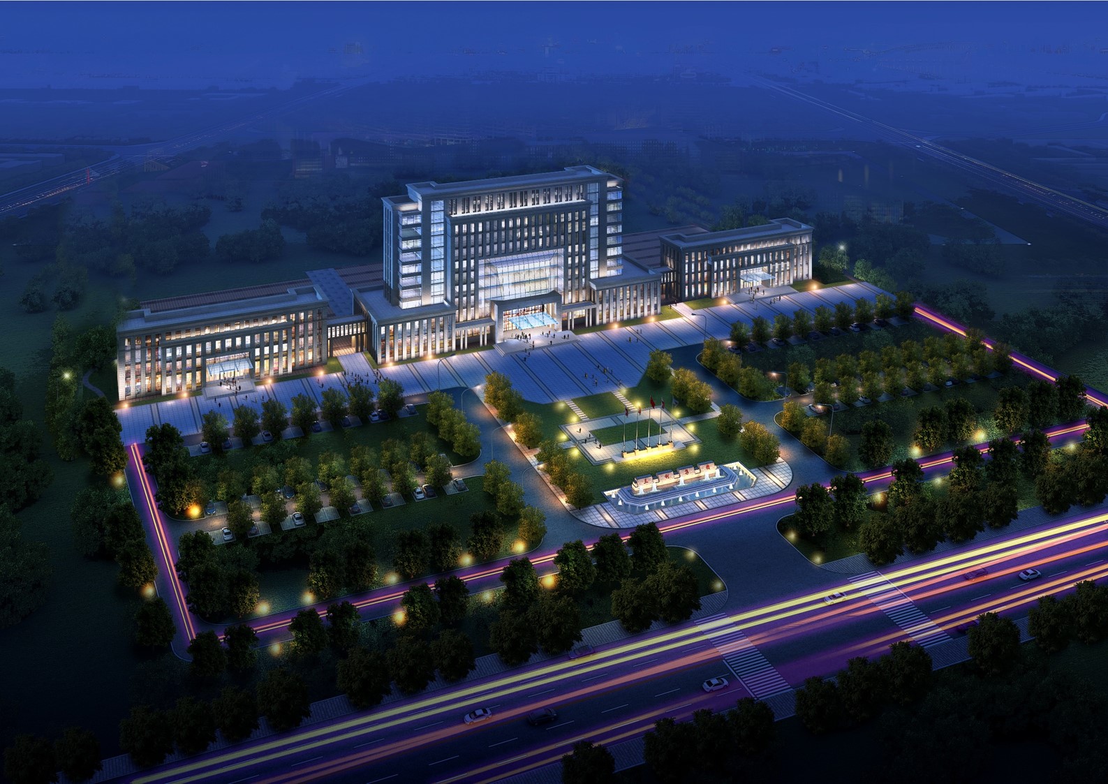 邹平三利集团景观设计