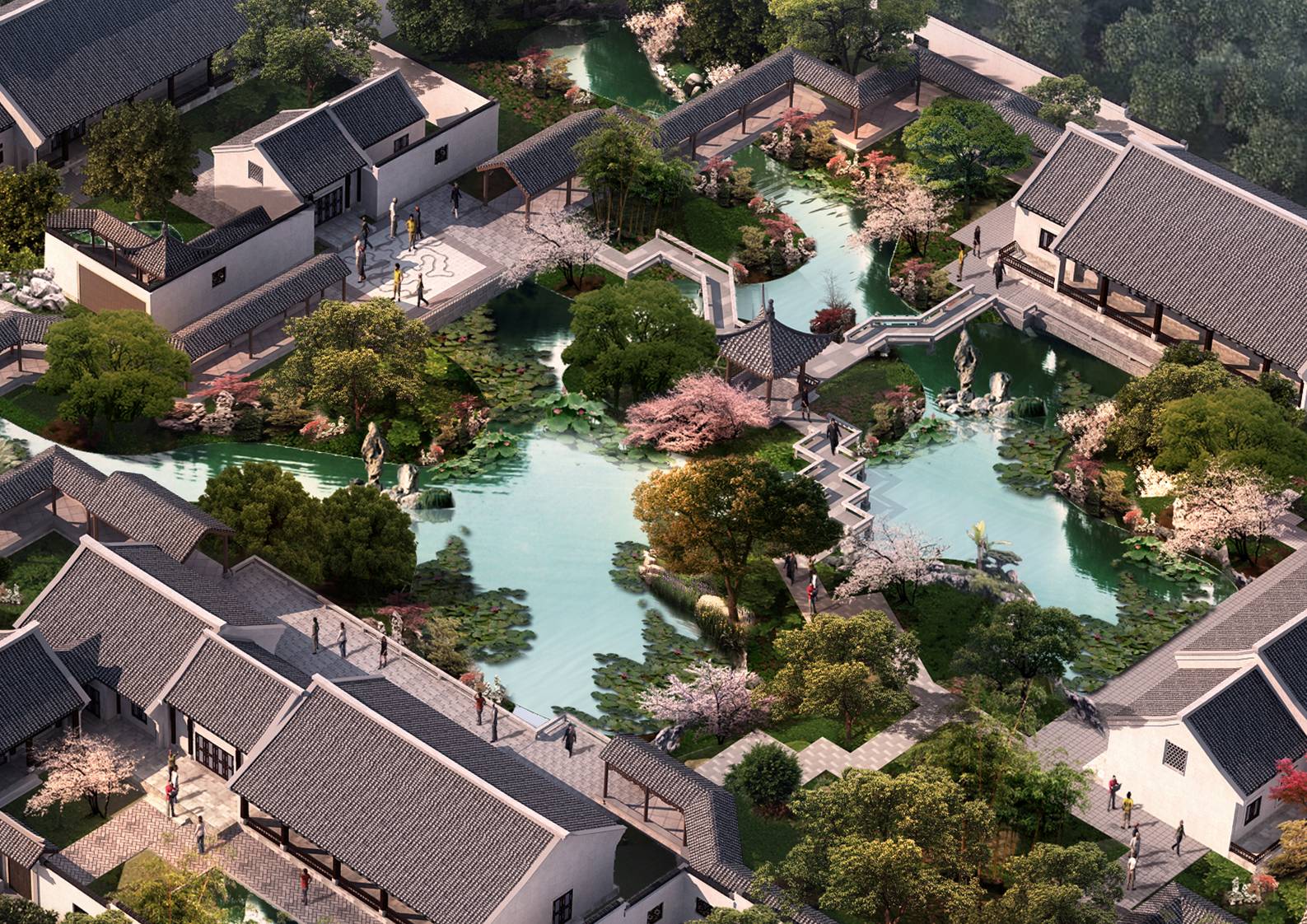 黄岛张家楼泽丰生态园配套建筑设计