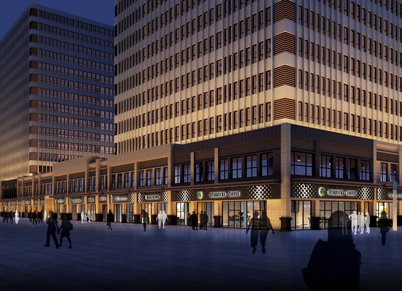 万达东方影都商业形象更新设计