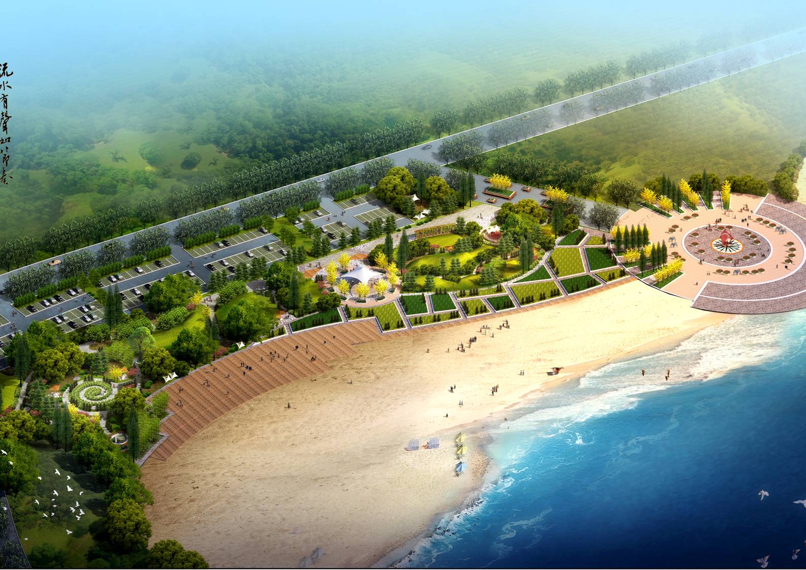 泰安太阳部落旅游区景观设计