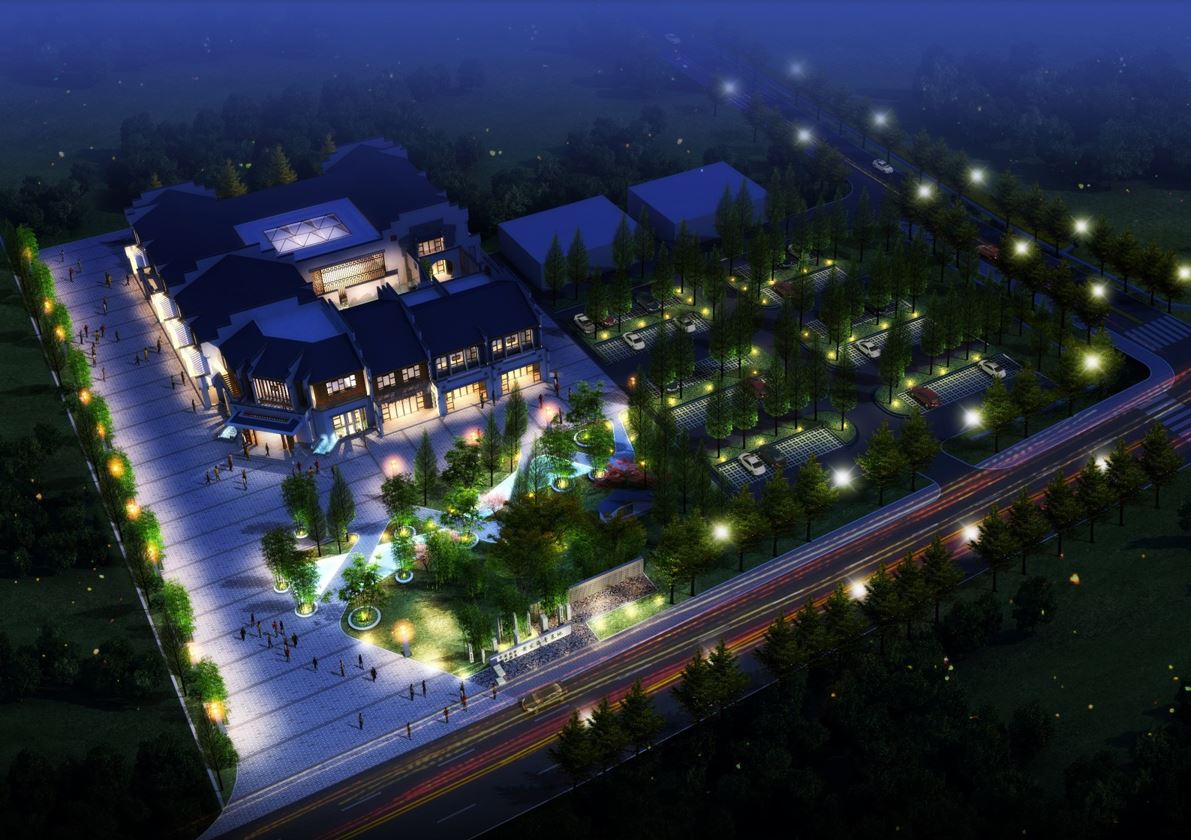 黄岛海青茶业博览园景观设计