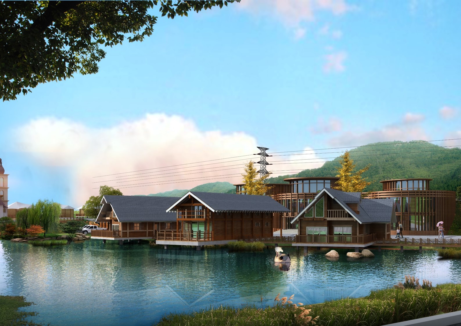 黄岛青石湾度假旅游区景观设计