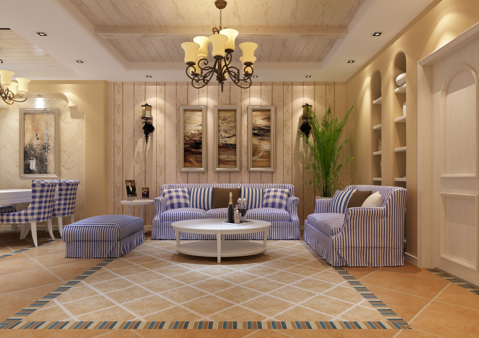 肥城紫荆城样板间室内设计