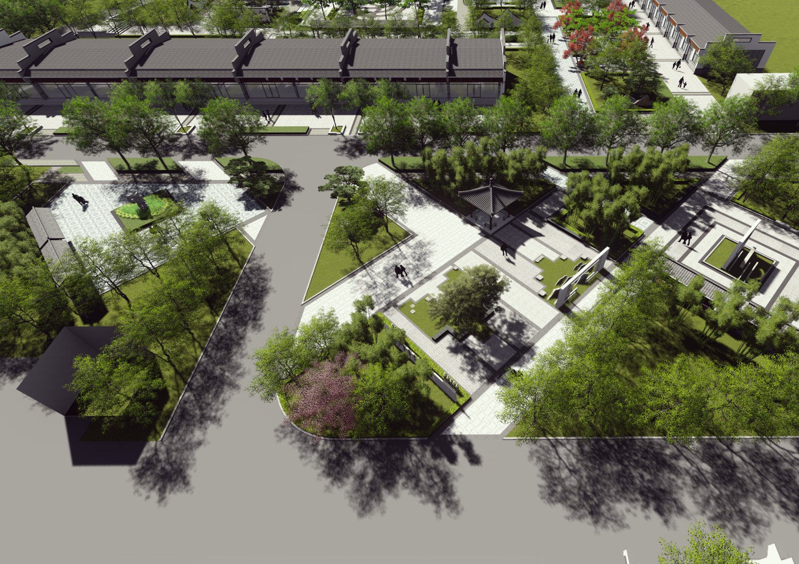 日照两城安家村广场景观设计